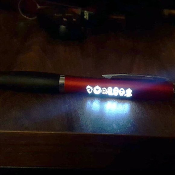 Light Up Movie Killers PEN Jason Freddy Chucky Scream Michael Myers Pennywise - Picture 2 of 3